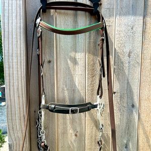 Biothane Mechanical Hackamore Horse Bridle